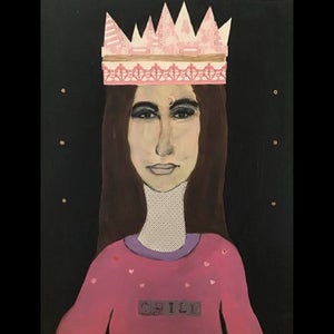 "Girl with Crown" created by Christine Antle